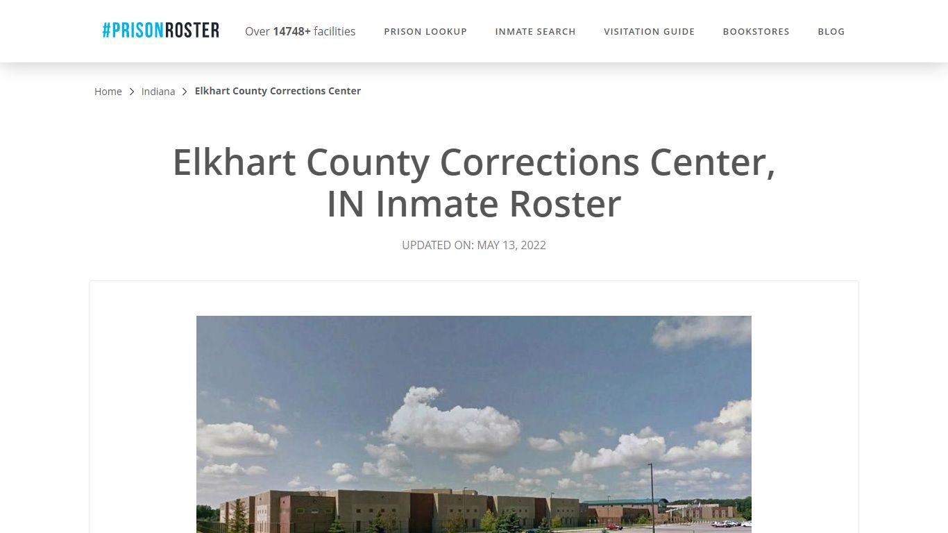 Elkhart County Corrections Center, IN Inmate Roster